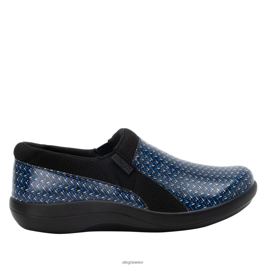 Alegria Shoes - Alegria Duette Blues-Schuh mit Fischgrätenmuster D2R0BH371
