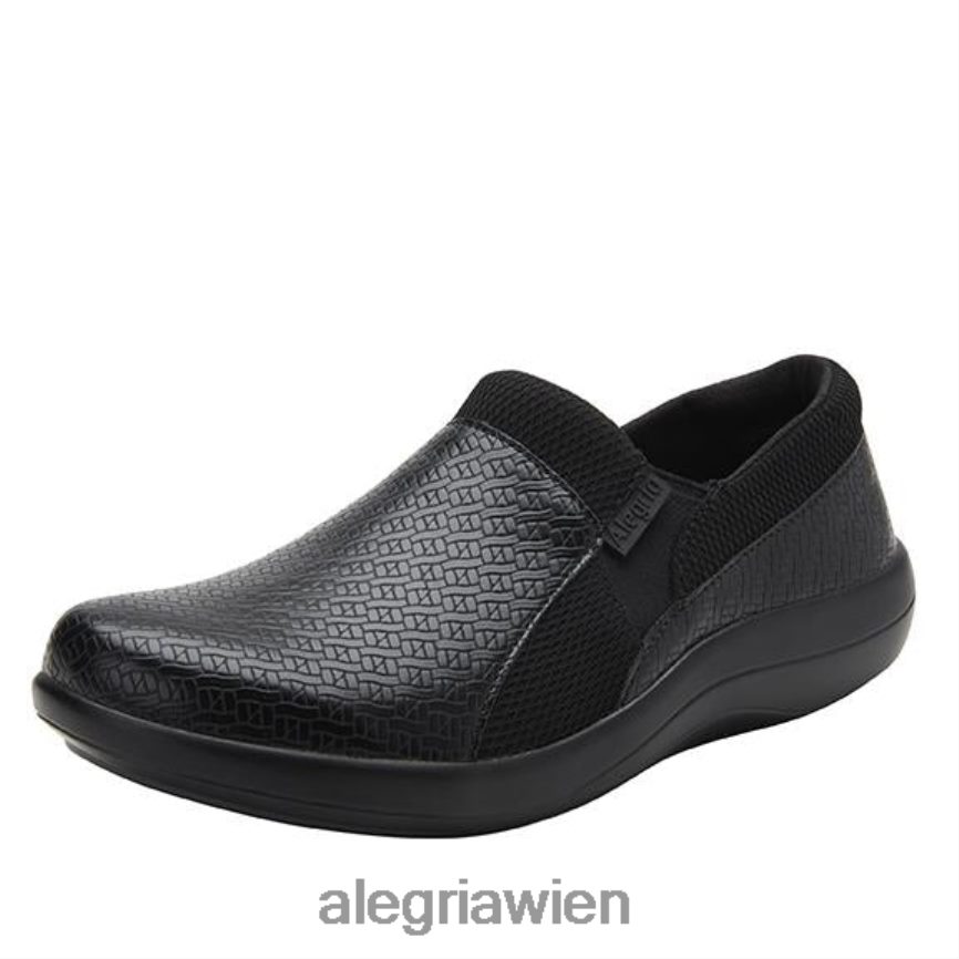 Alegria Shoes - Alegria Duette schwarzer gewebter Schuh D2R0BH452