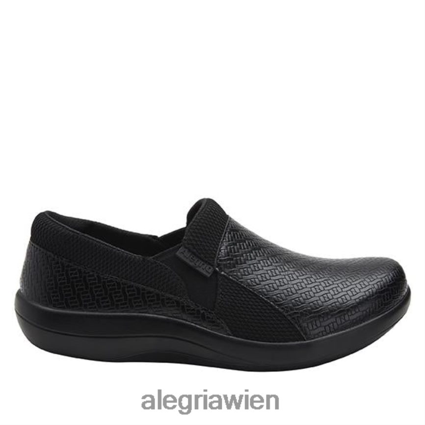 Alegria Shoes - Alegria Duette schwarzer gewebter Schuh D2R0BH452