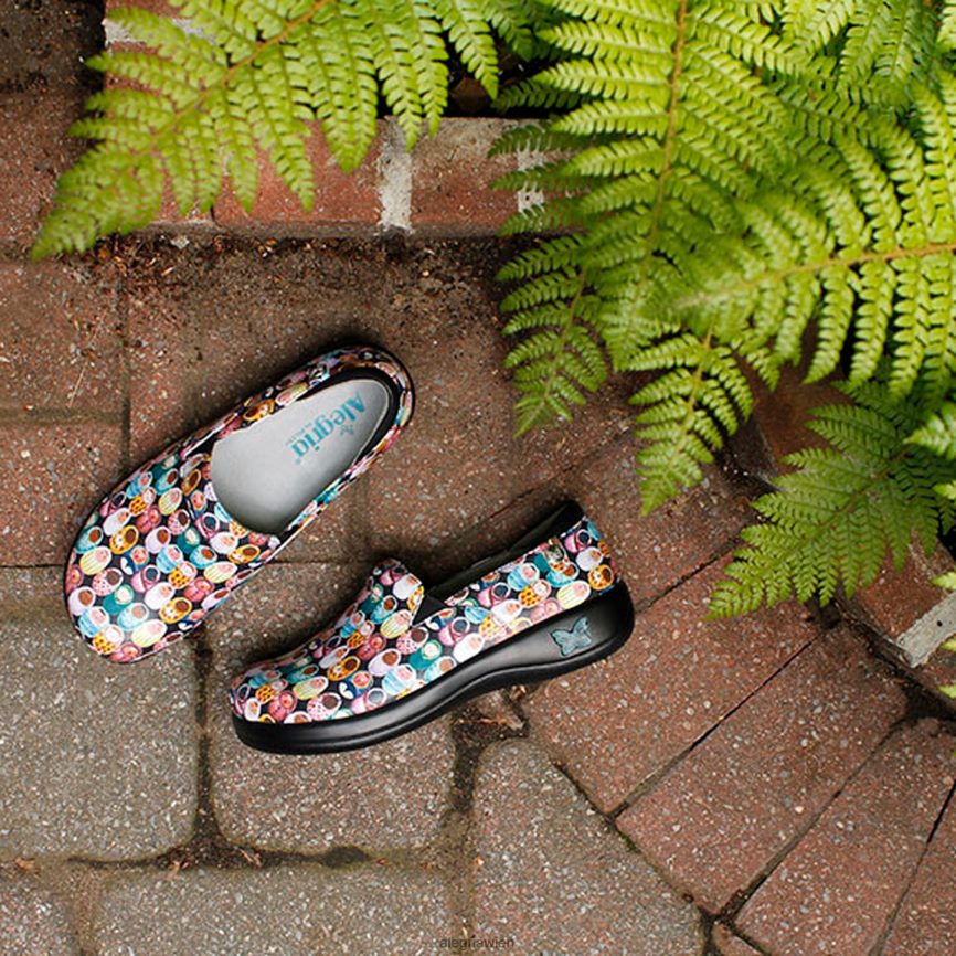 Alegria Shoes - Alegria Keli frisch gebackener schwarzer Berufsschuh D2R0BH440