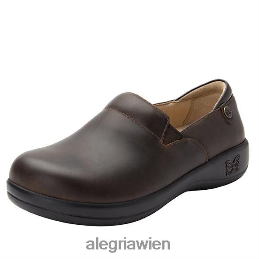 Alegria Shoes - Alegria Keli geölter brauner Berufsschuh D2R0BH455