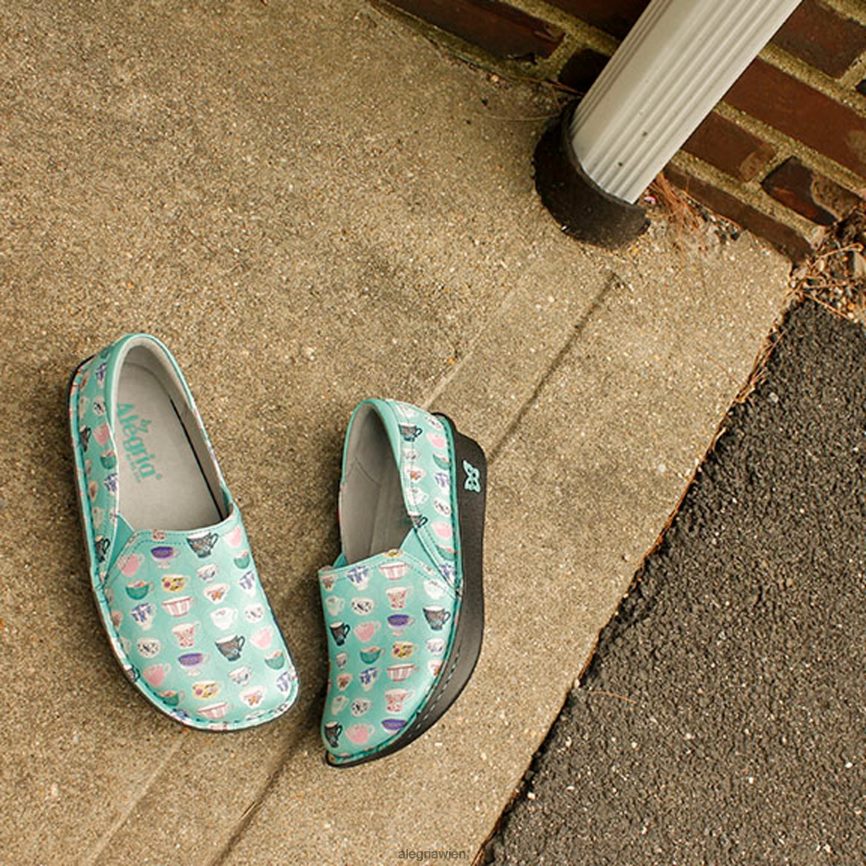 Alegria Wien - Alegria Debra Teacup Aqua-Schuh D2R0BH433