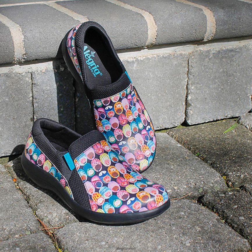 Alegria Wien - Alegria Duette frisch gebackener schwarzer Schuh D2R0BH442