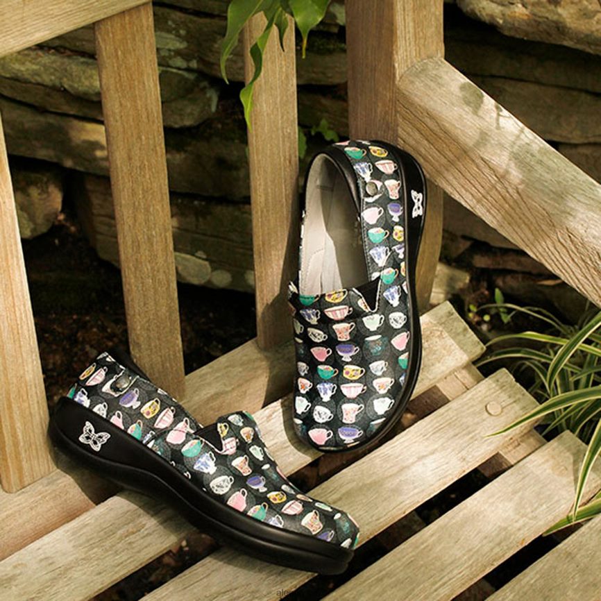 Alegria Wien - Alegria Keli Teacup schwarzer Berufsschuh D2R0BH430