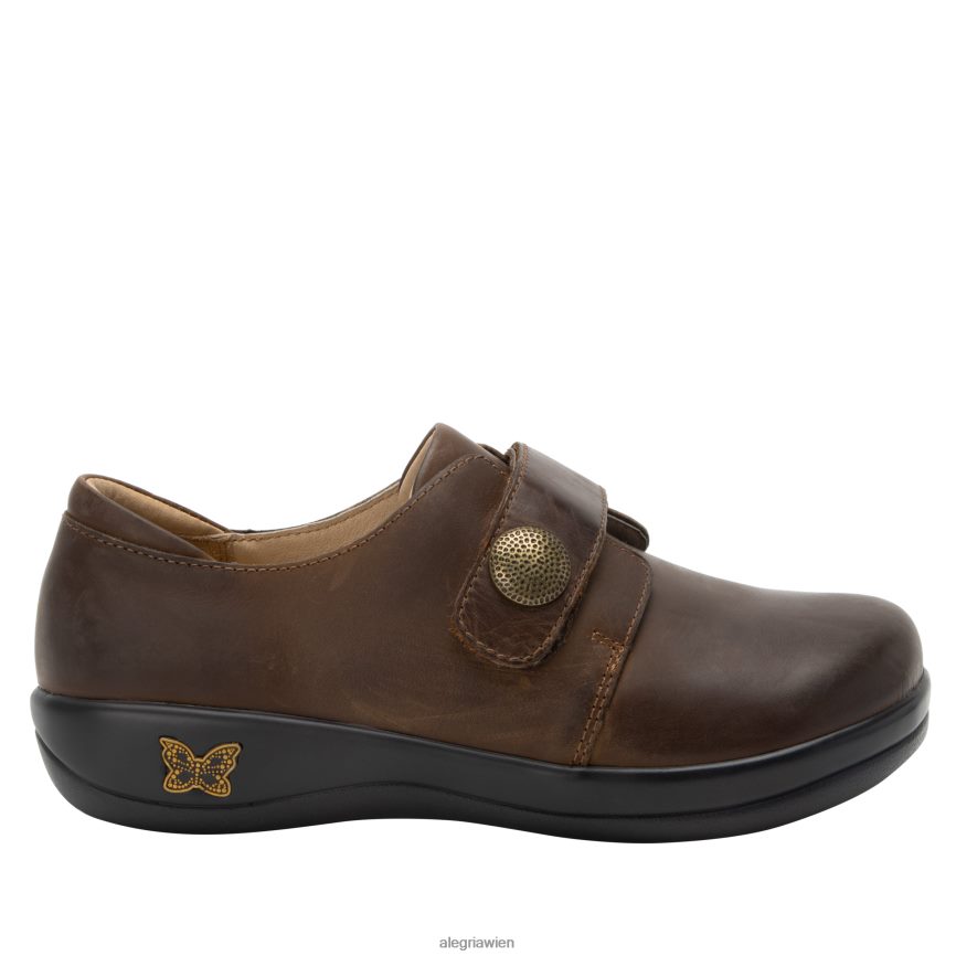 Alegria Schuhe Österreich - Alegria Joleen geölter brauner Berufsschuh D2R0BH564