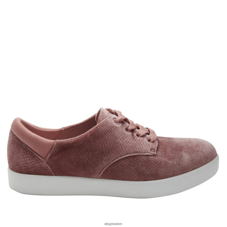 Alegria Shoes - Alegria Schlangenschuh aus Poly-Blush-Samt D2R0BH578
