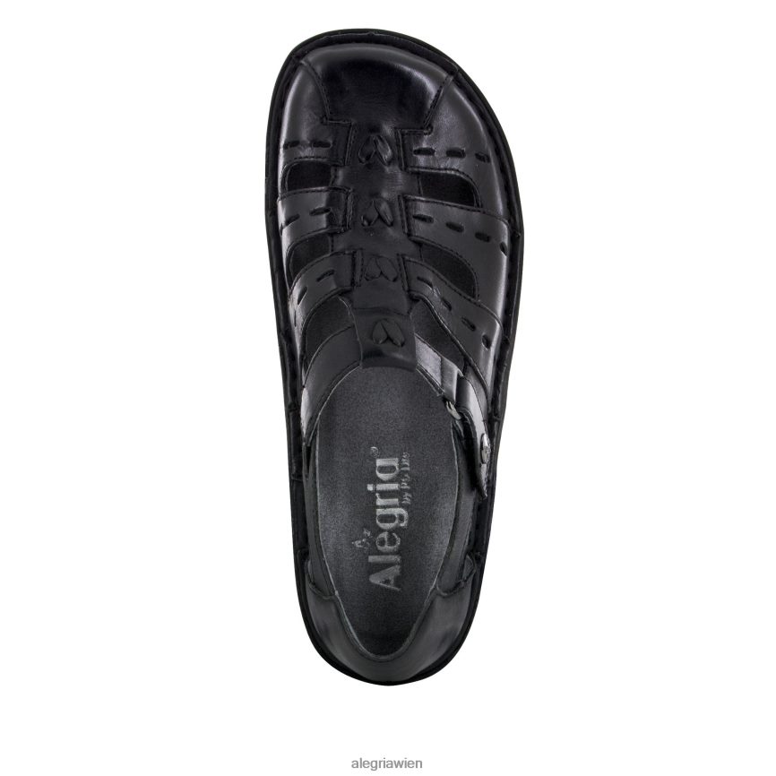 Alegria Wien - Alegria Schwarze Pesca-Buttersandale D2R0BH589