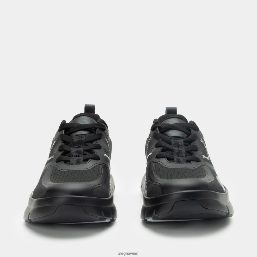 Alegria Schuhe Österreich - Alegria Solstyce schwarzer Ballonschuh D2R0BH522