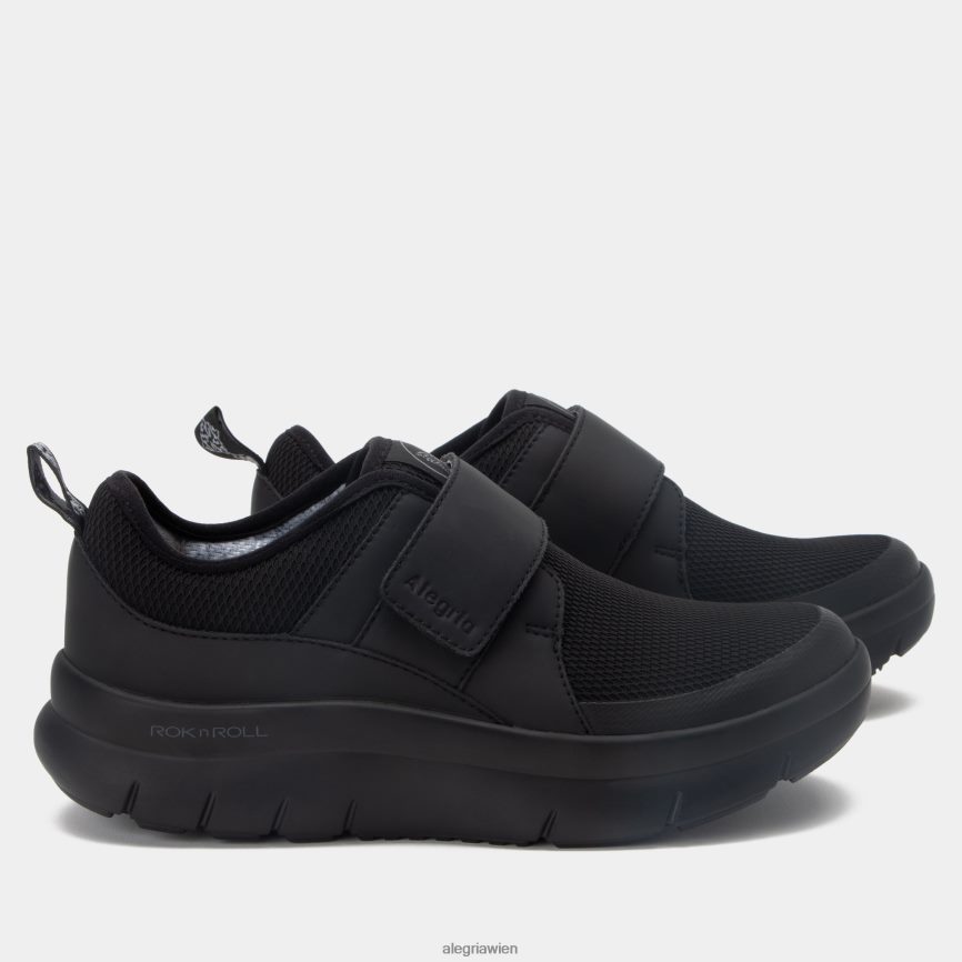 Alegria Shoes - Alegria Double Trouble-Schuh aus schwarzem Mesh D2R0BH551