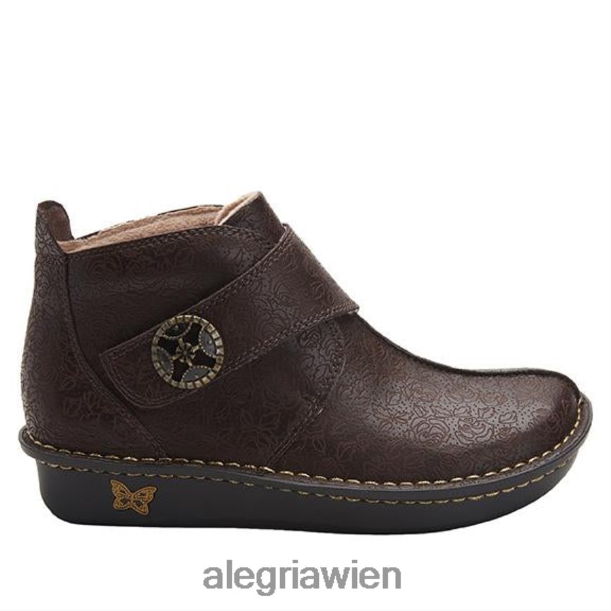Alegria Wien - Alegria Caiti Kakao-Impression-Stiefel D2R0BH274