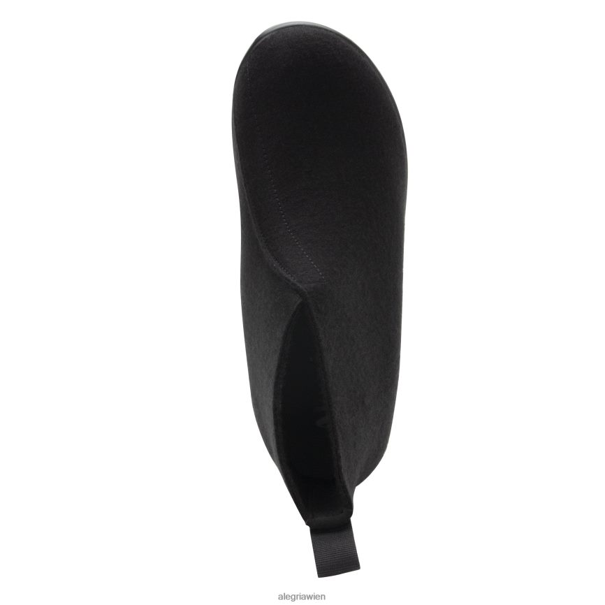 Alegria Wien - Alegria Nadya schwarzer Fleecestiefel D2R0BH271